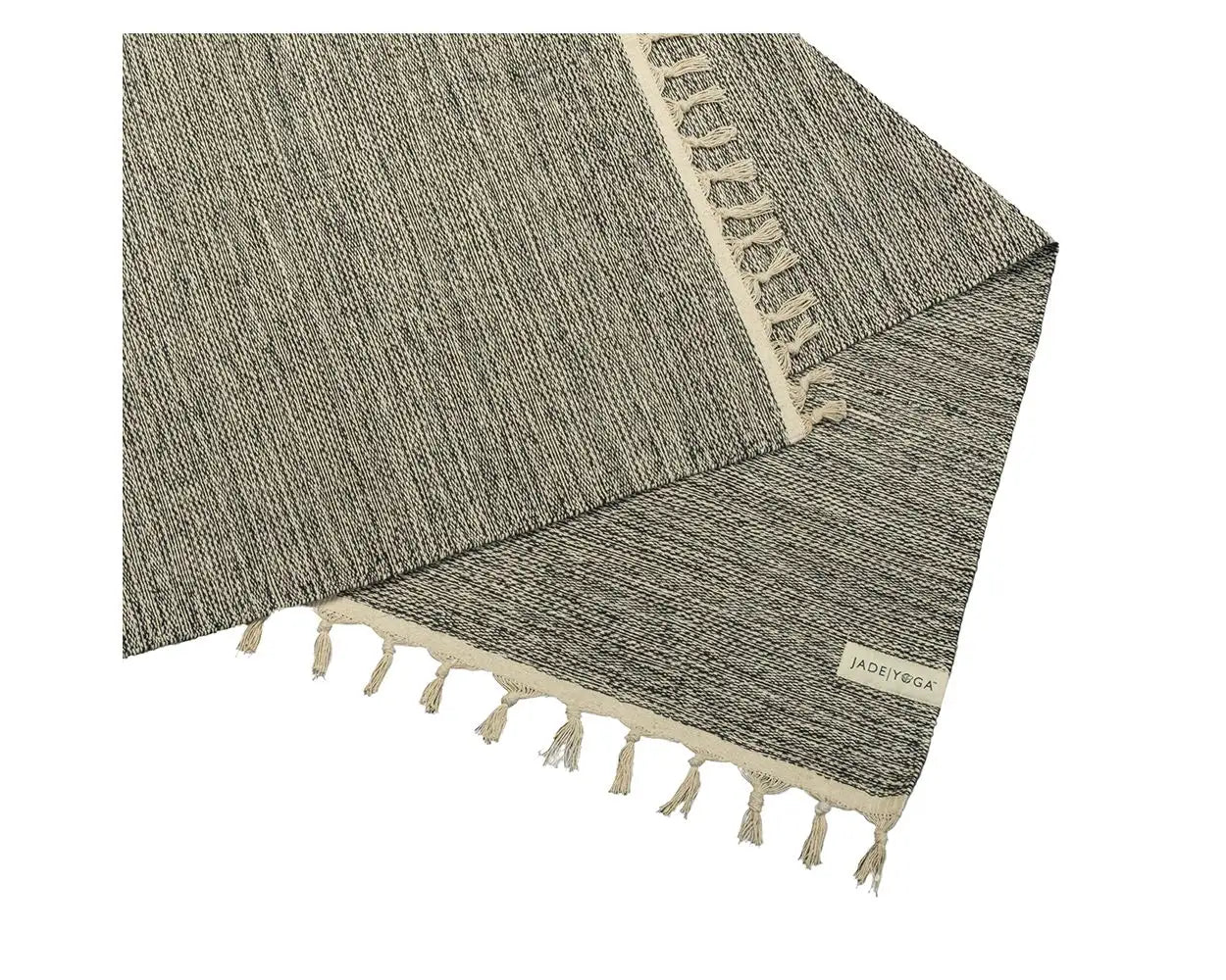 Jade Recycled Cotton Yoga Blanket